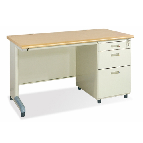Bàn sắt văn phòng hộc liền BS14HK1